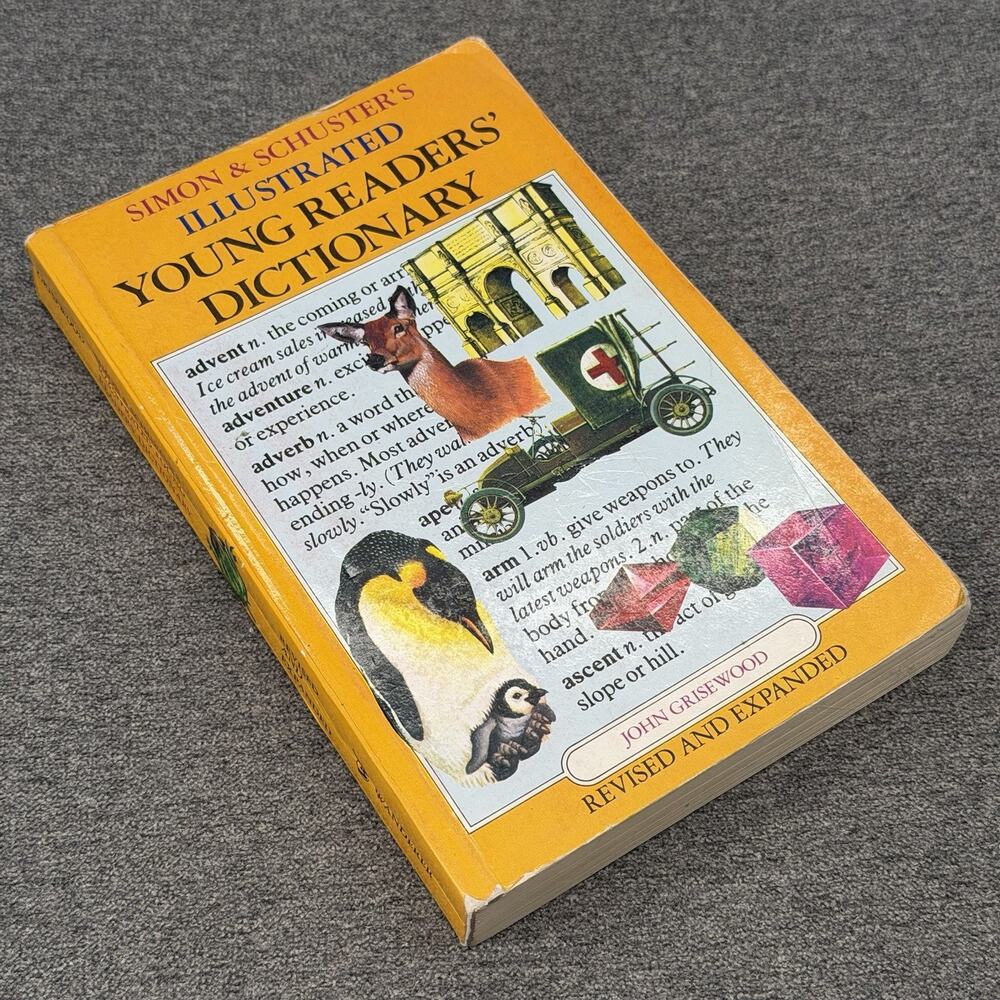 1985 Simon & Schuster Illustrated Young Readers' Dictionary John Grisewood